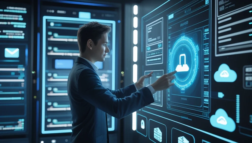 Leonardo Phoenix 10 A modern data center or IT control room wi 0 ezgif.com jpg to webp converter Granular Recovery Technology