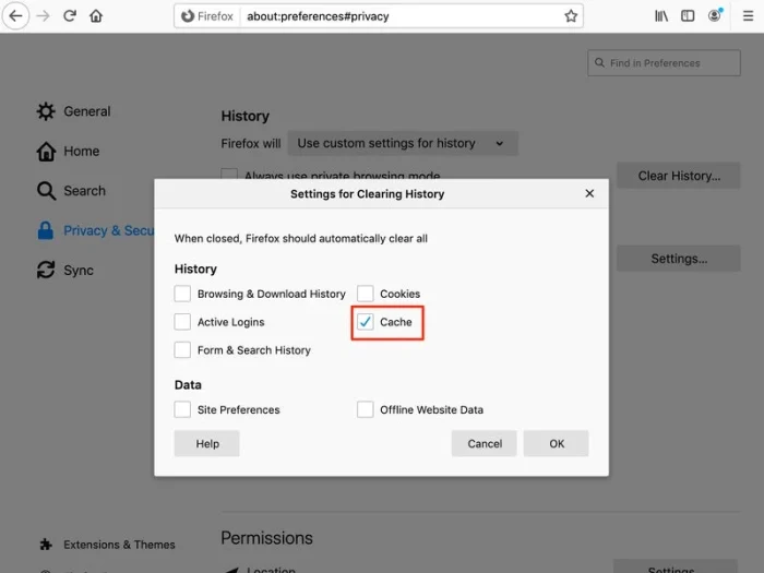 firfoxcache e1750767234948 How to Clear App Cache on iPhone