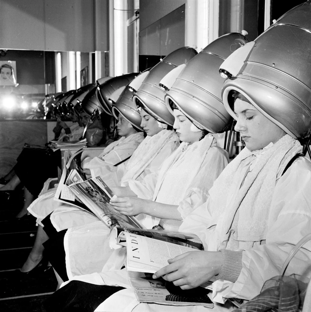 90shairdryer History of the First Portable Hair Dryer