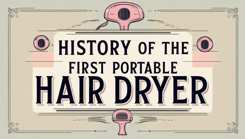 History of the First Portable Hair Dryer History of the First Portable Hair Dryer